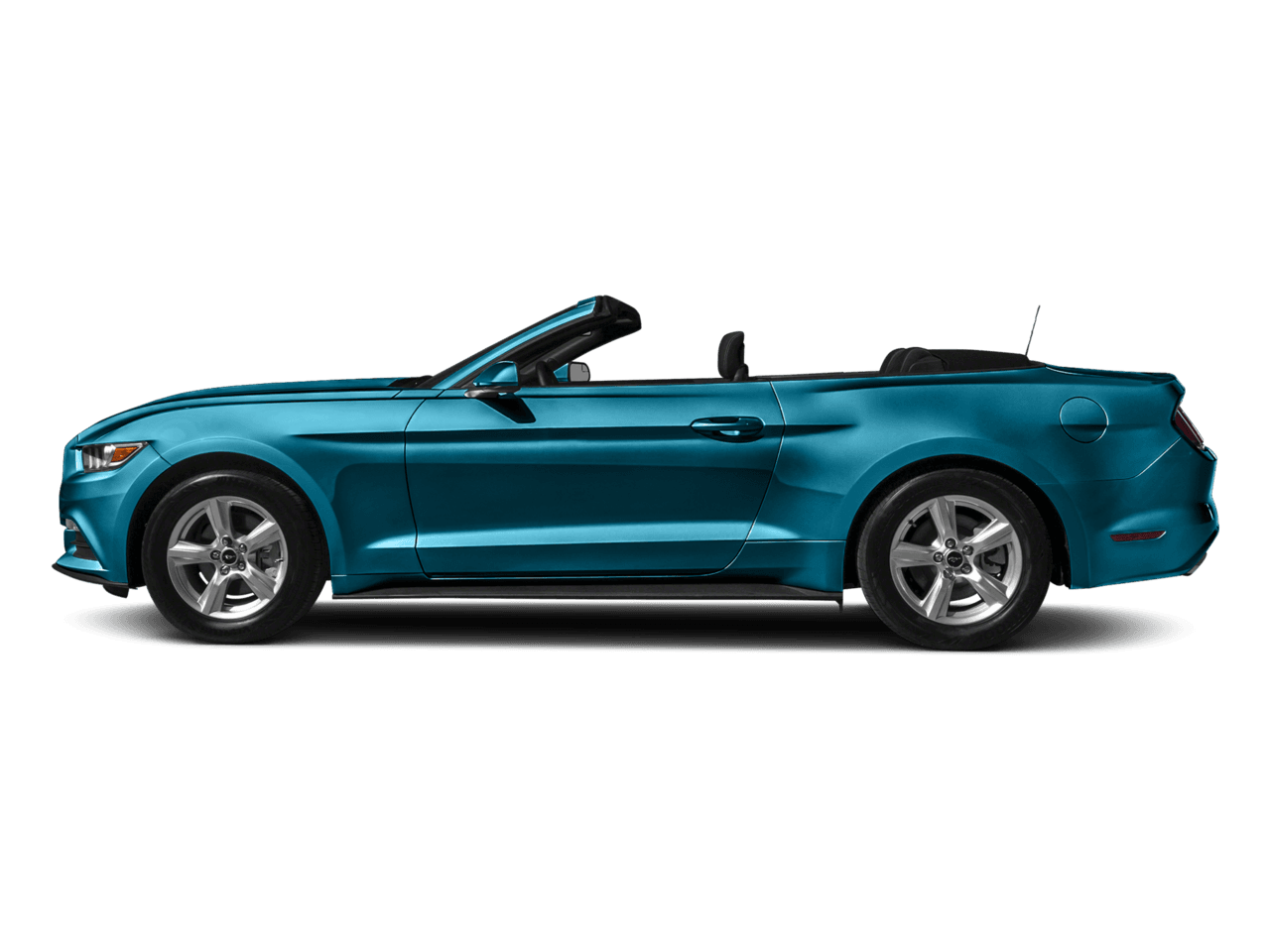 2017 Ford Mustang EcoBoost Premium Convertible - Profile, facing to the left