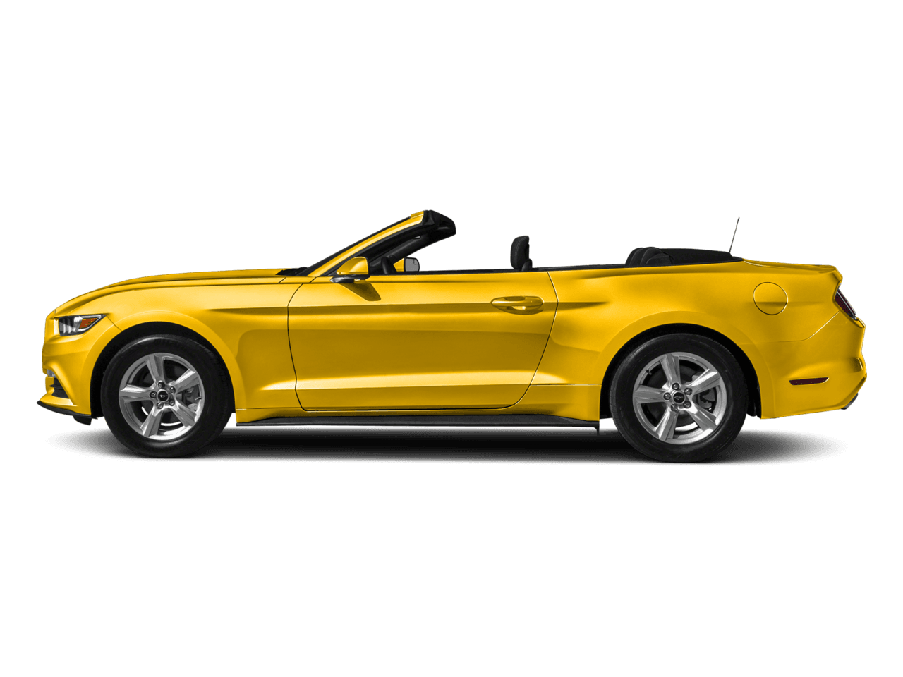 2017 Ford Mustang EcoBoost Premium Convertible - Profile, facing to the left