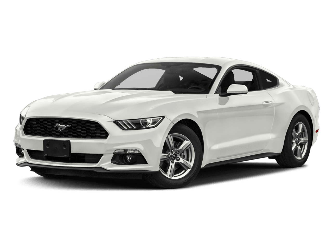 2017 Ford Mustang EcoBoost Fastback - Front 3/4, facing to the left