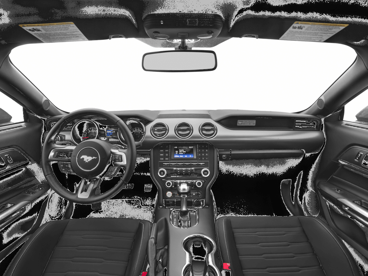 2017 Ford Mustang EcoBoost Fastback - Interior Full Dash Basic