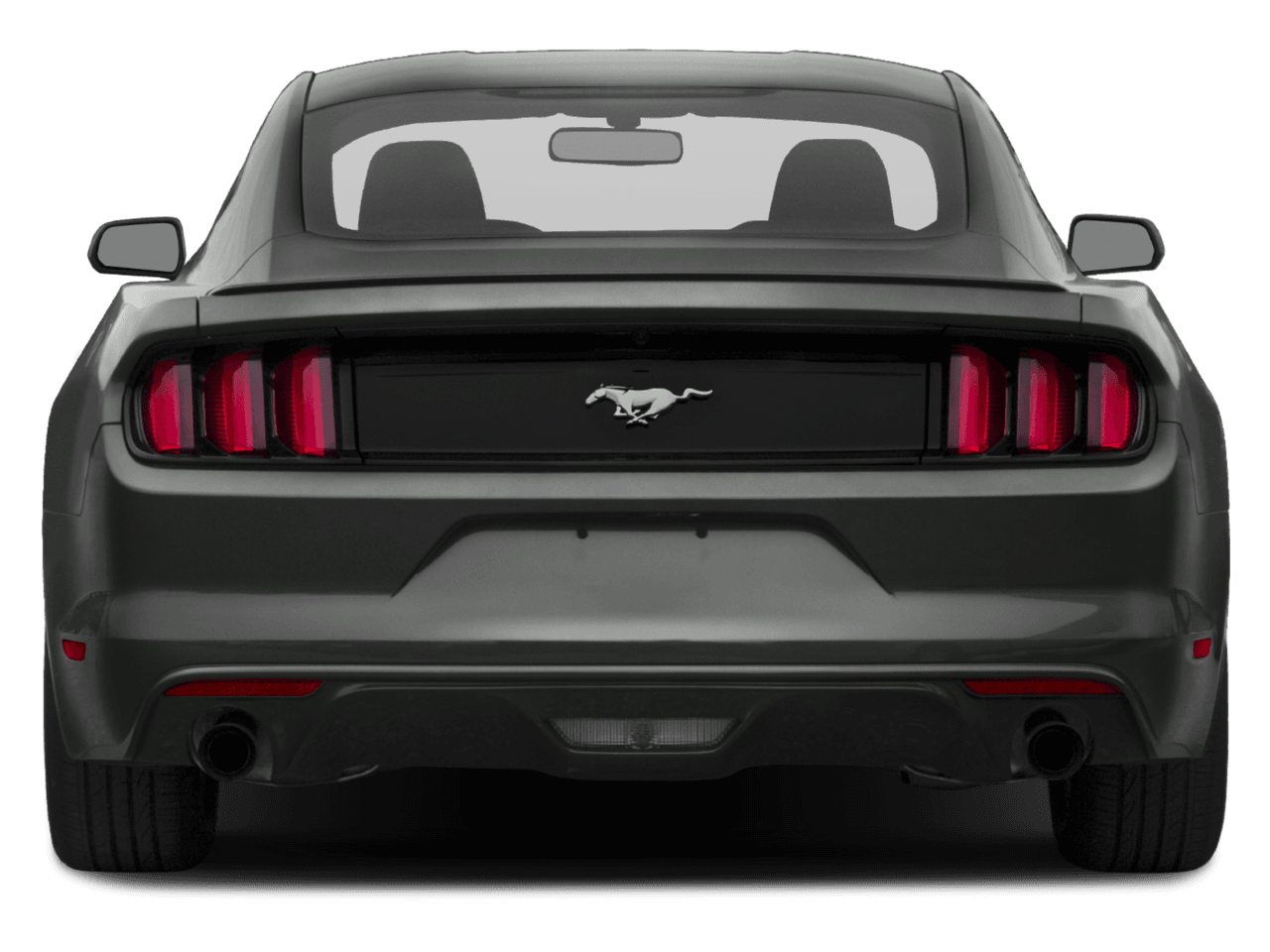 2017 Ford Mustang EcoBoost Fastback - Rear (full)