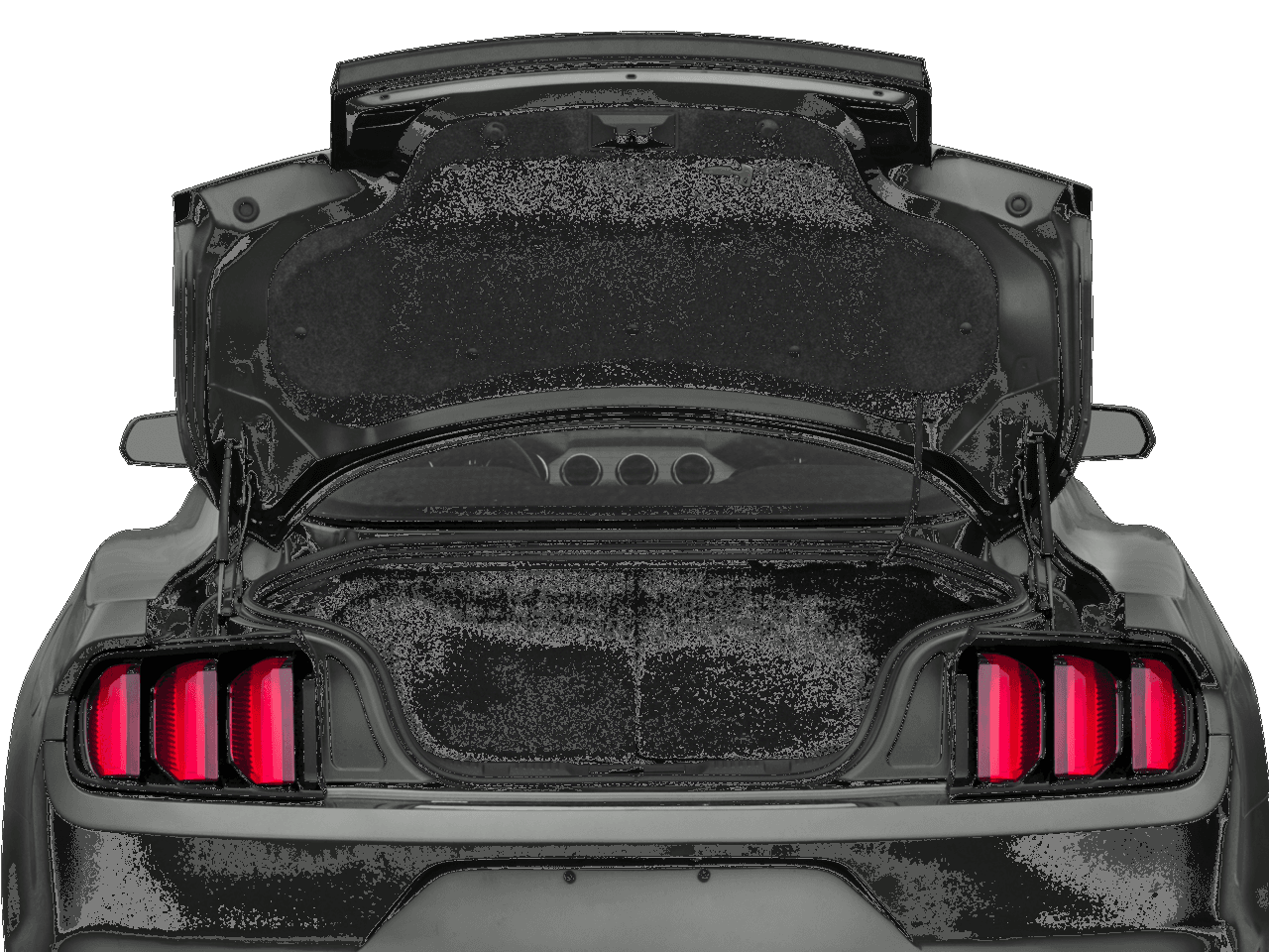 2017 Ford Mustang EcoBoost Fastback - Interior Trunk with Hatch Open Feature