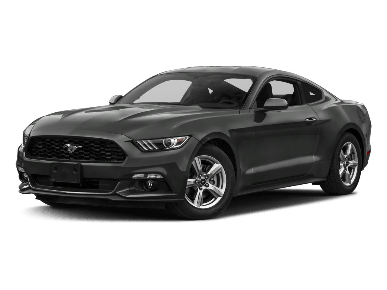 2017 Ford Mustang EcoBoost Premium Fastback - Front 3/4, facing to the left