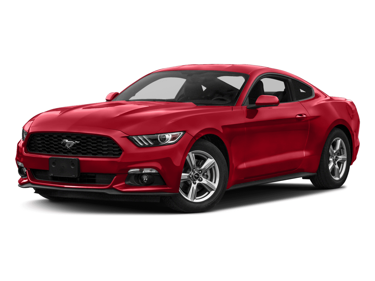 2017 Ford Mustang EcoBoost Premium Fastback - Front 3/4, facing to the left