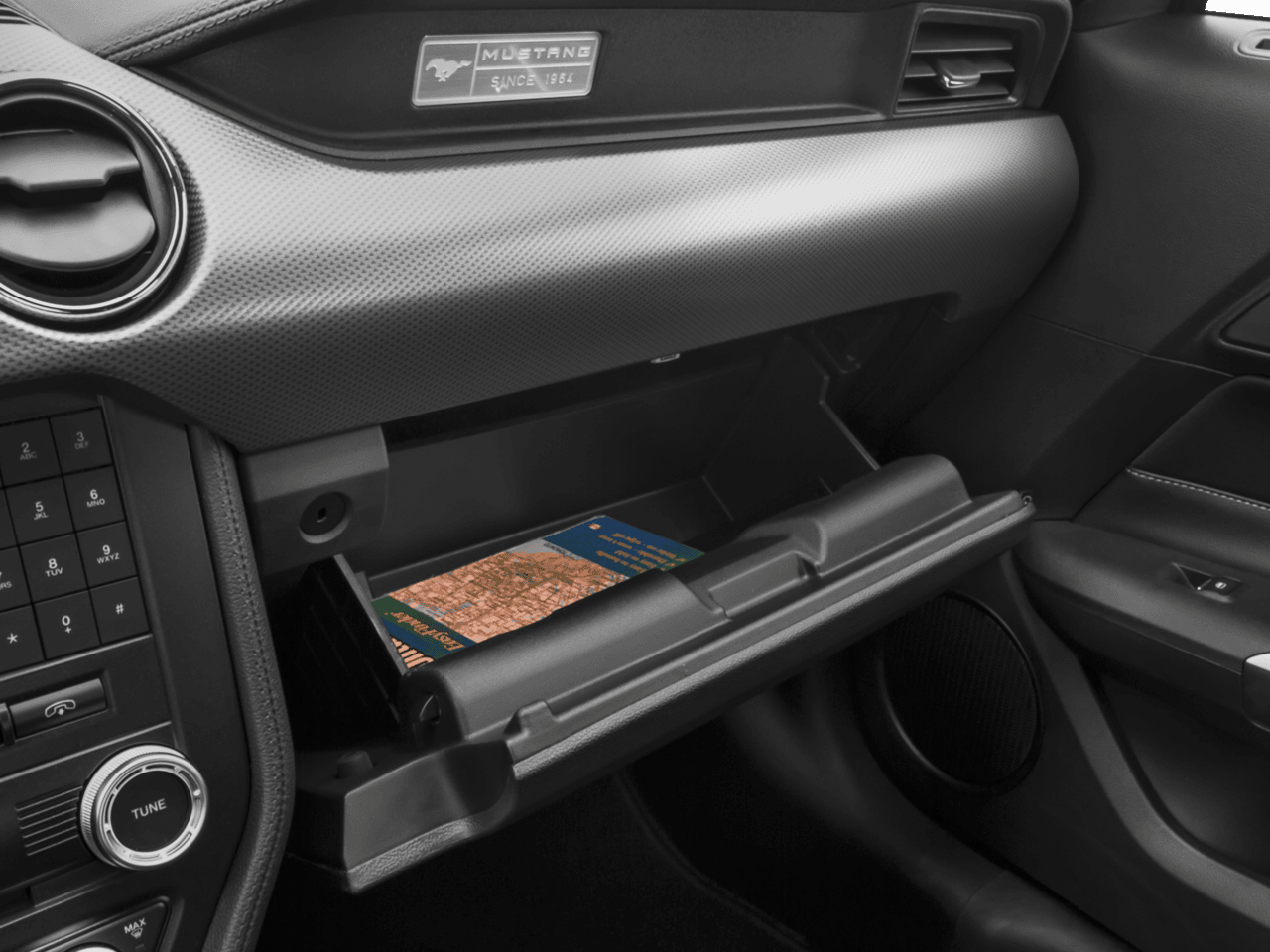 2017 Ford Mustang EcoBoost Premium Fastback - Interior Glove Box