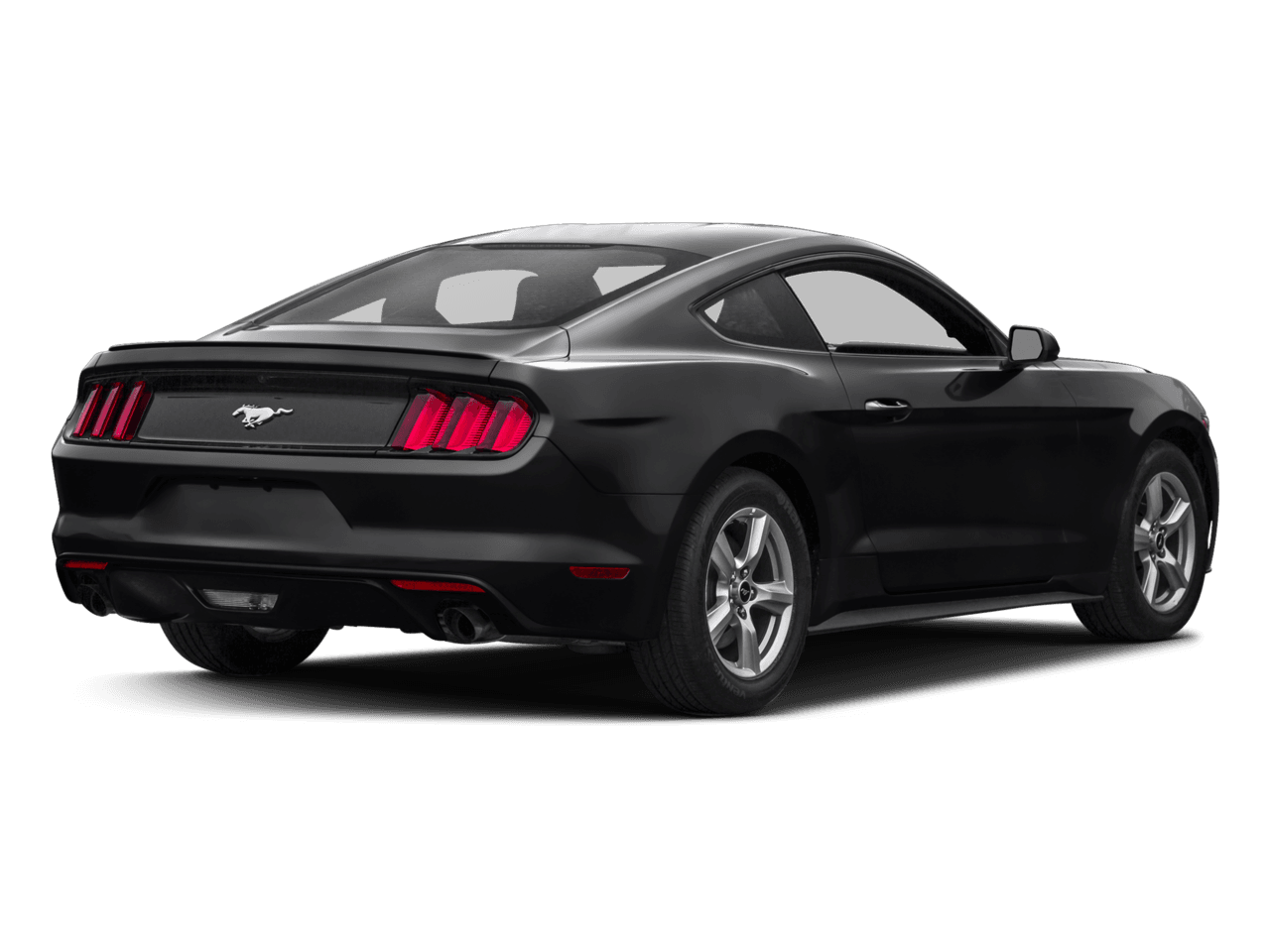 2017 Ford Mustang EcoBoost Premium Fastback - Rear 3/4, facing to the right