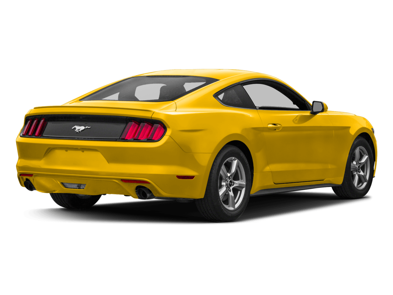 2017 Ford Mustang EcoBoost Premium Fastback - Rear 3/4, facing to the right
