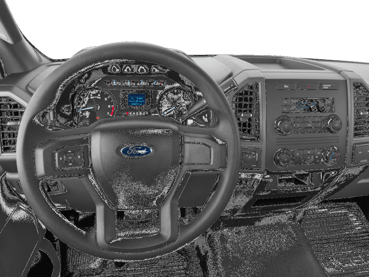 2017 Ford Super Duty F-350 SRW XL 4WD Reg Cab 8' Box - Interior Drivers Dash