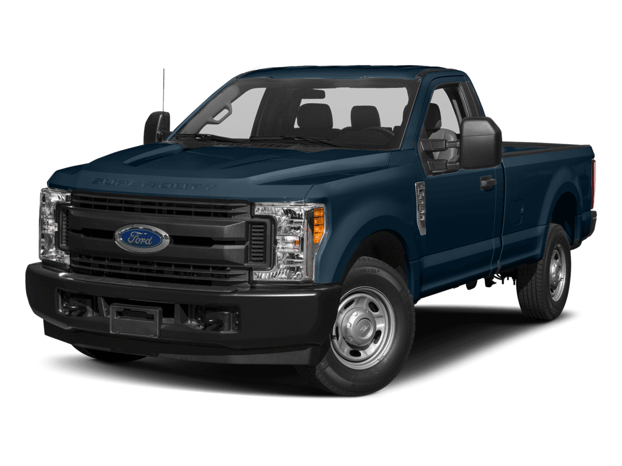 2017 Ford Super Duty F-350 SRW XL 4WD Reg Cab 8' Box - Front 3/4, facing to the left