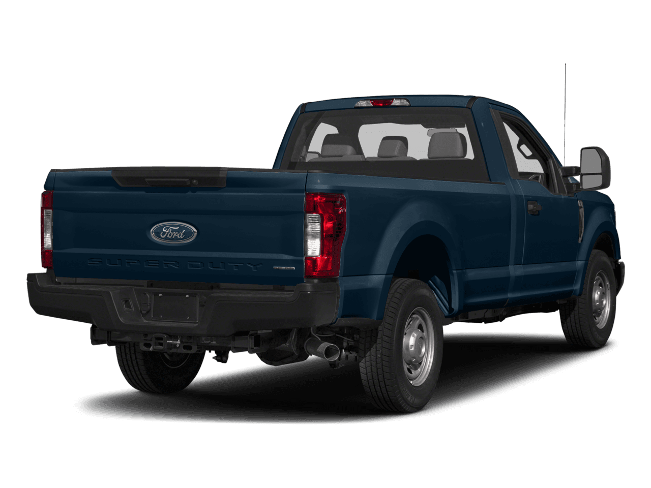 2017 Ford Super Duty F-350 SRW XL 4WD Reg Cab 8' Box - Rear 3/4, facing to the right
