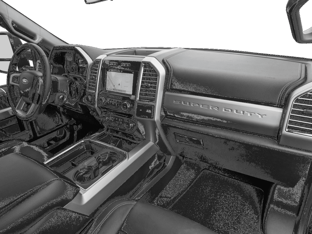 2017 Ford Super Duty F-350 SRW Lariat 2WD Crew Cab 6.75' Box - Interior Passenger Dash