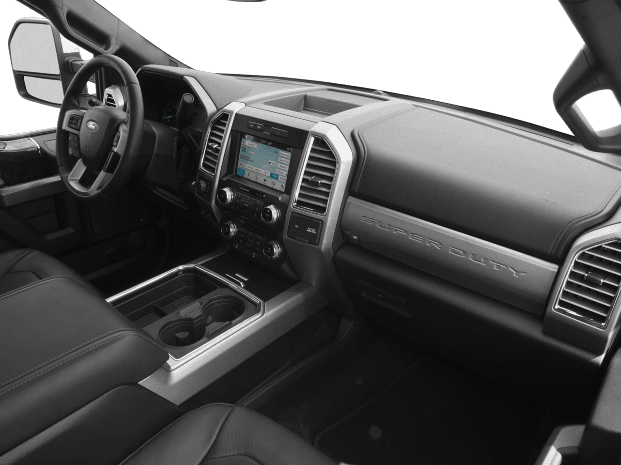 2017 Ford Super Duty F-350 SRW Platinum 4WD Crew Cab 8' Box - Interior Passenger Dash