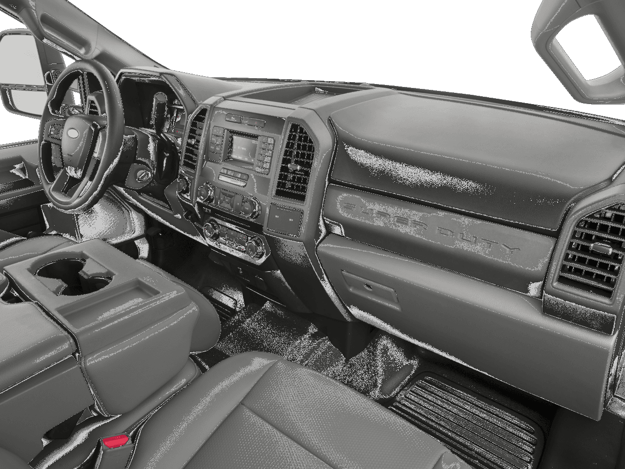2017 Ford Super Duty F-350 SRW XL 4WD Crew Cab 6.75' Box - Interior Passenger Dash