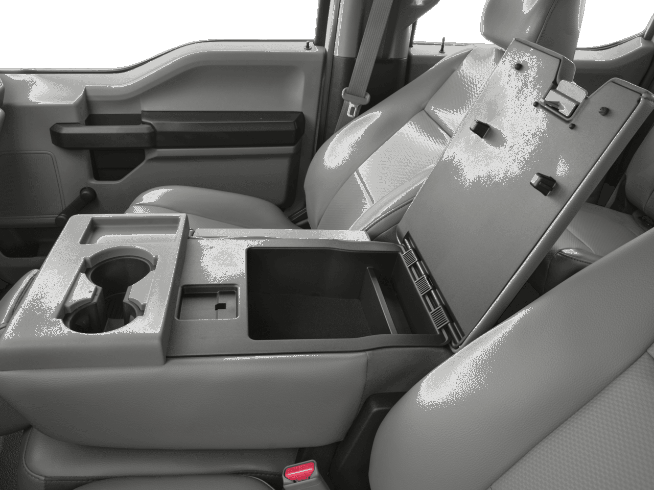 2017 Ford Super Duty F-350 SRW XL 2WD Crew Cab 8' Box - Interior Center Storage Console