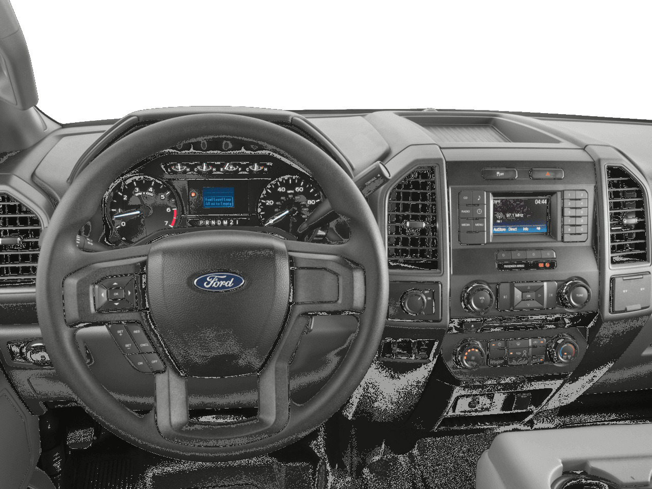 2017 Ford Super Duty F-350 SRW XL 2WD Crew Cab 8' Box - Interior Drivers Dash