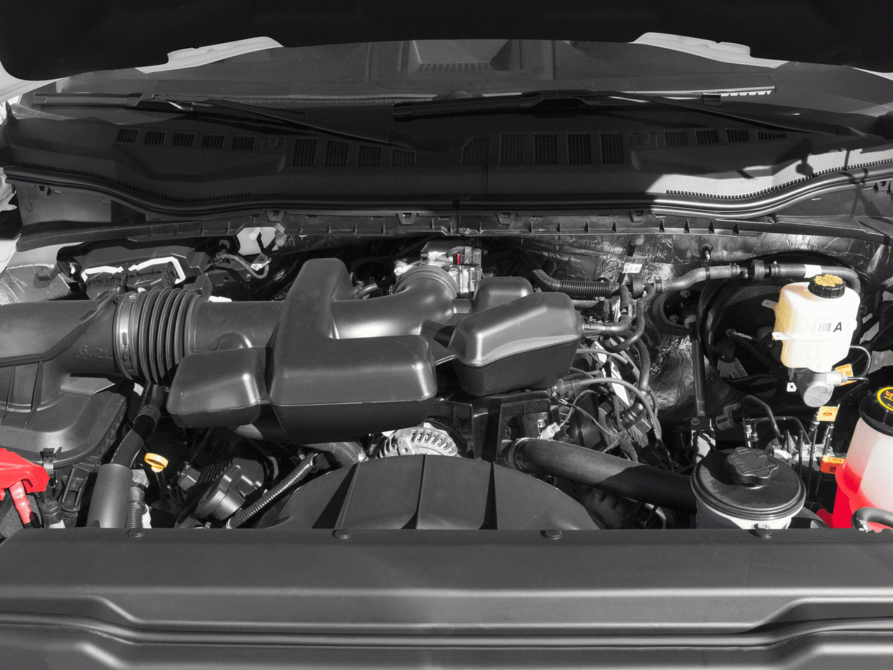 2017 Ford Super Duty F-350 SRW XL 4WD SuperCab 8' Box - Interior Engine Shot Feature