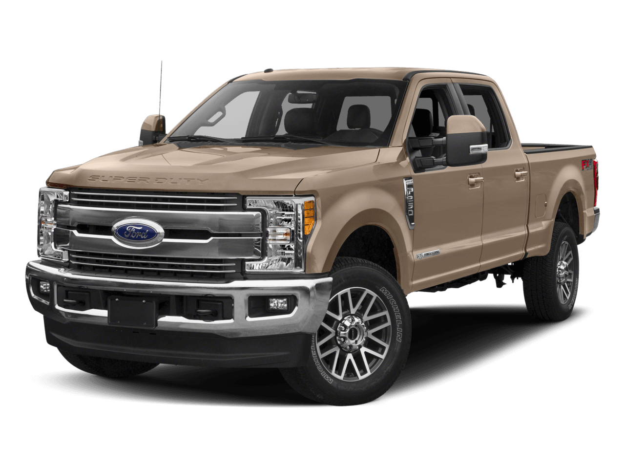 2017 Ford Super Duty F-350 SRW Lariat 4WD Crew Cab 6.75' Box - Front 3/4, facing to the left