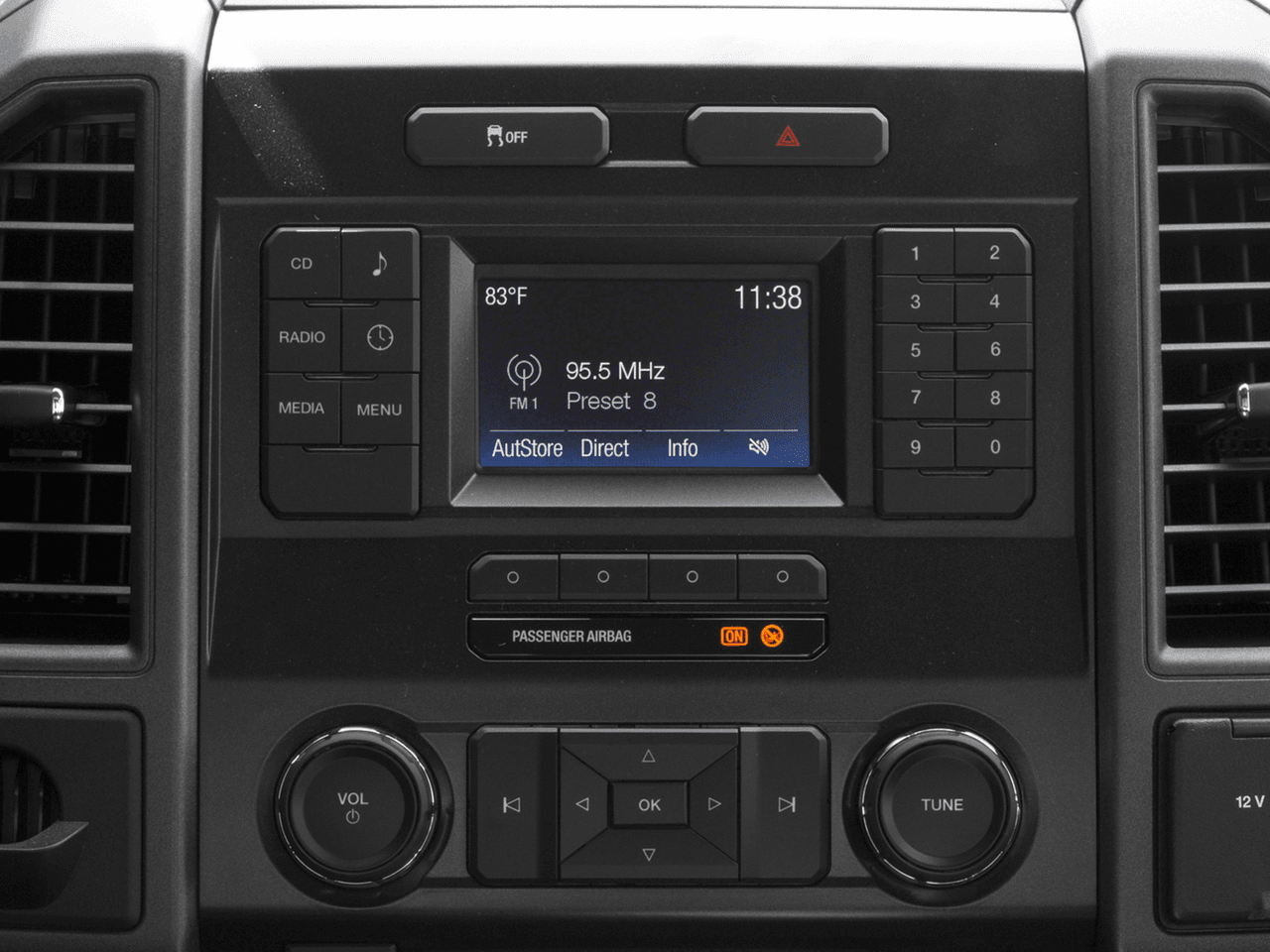 2017 Ford Super Duty F-350 SRW XL 4WD SuperCab 6.75' Box - Interior Stereo System