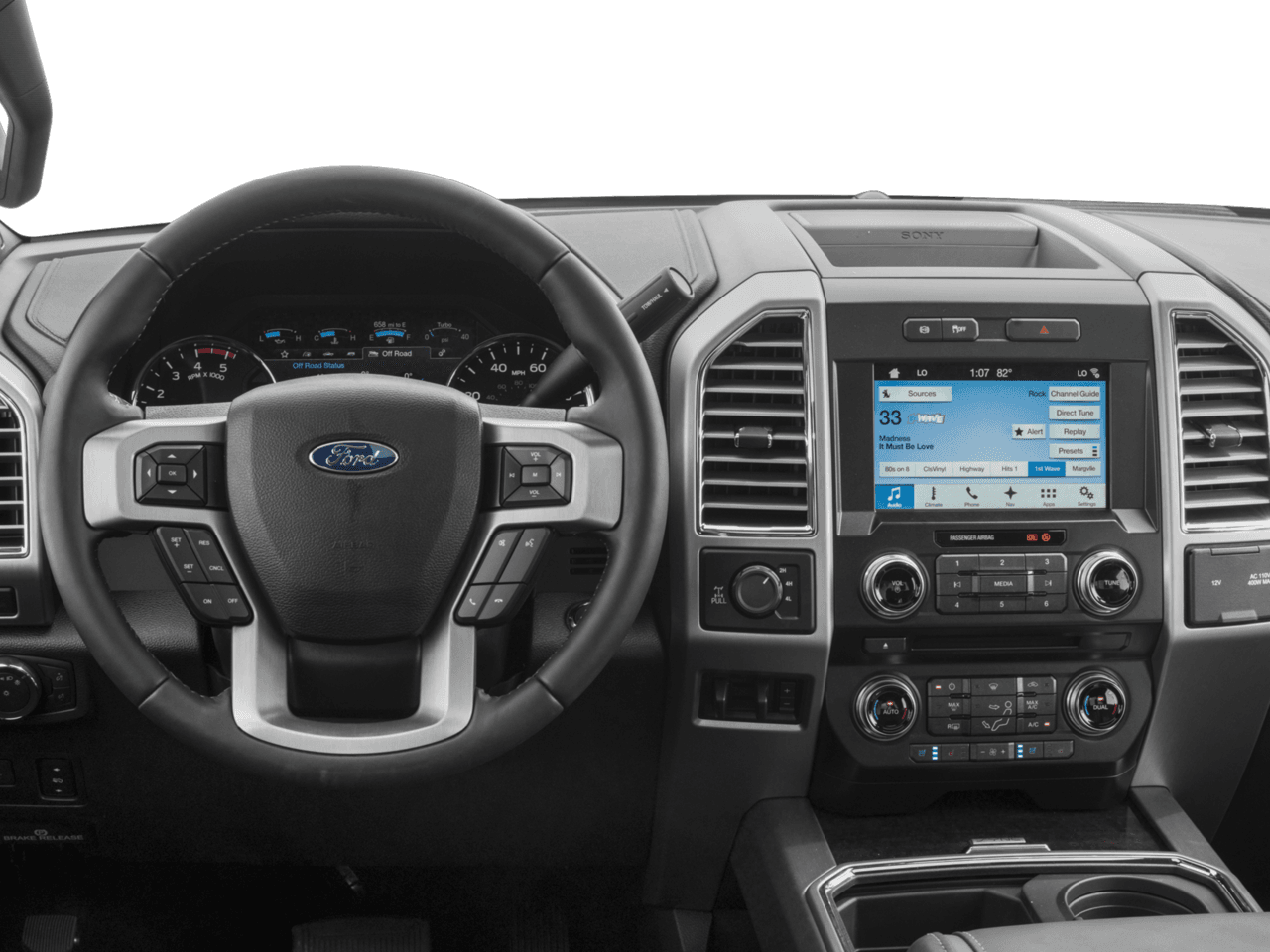 2017 Ford Super Duty F-350 SRW Platinum 4WD Crew Cab 6.75' Box - Interior Drivers Dash