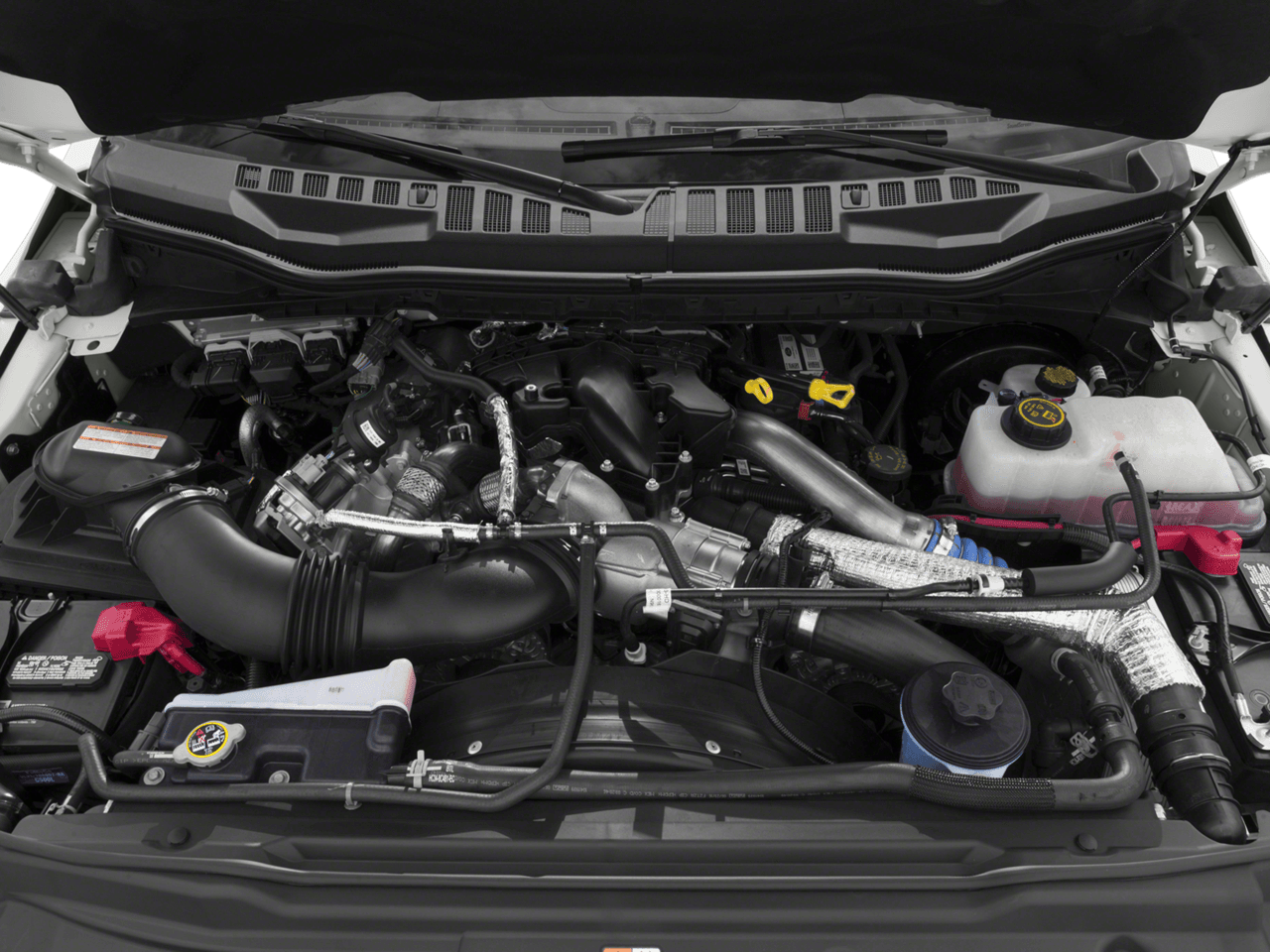 2017 Ford Super Duty F-350 SRW Platinum 4WD Crew Cab 6.75' Box - Interior Engine Shot Feature