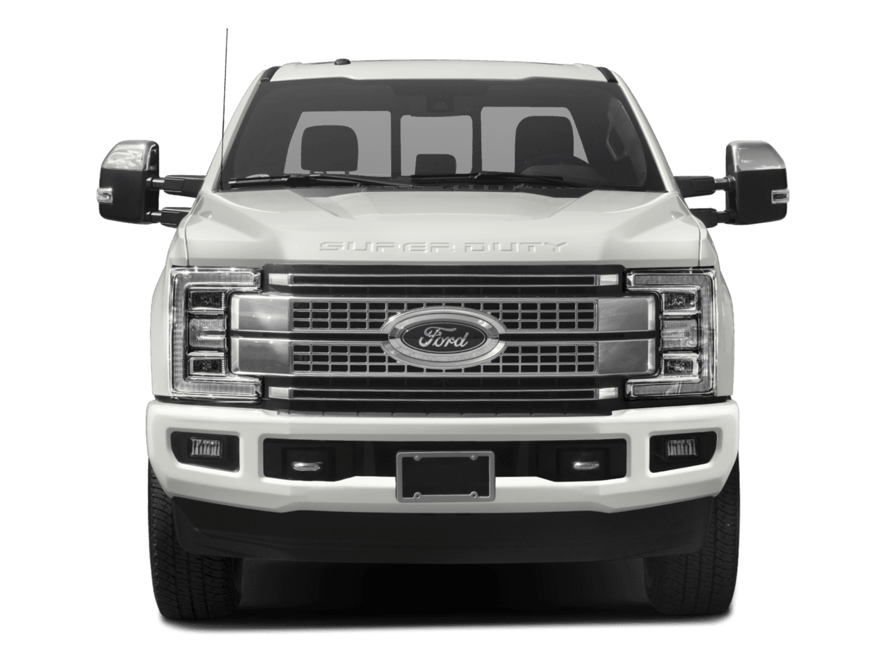 2017 Ford Super Duty F-350 SRW Platinum 4WD Crew Cab 6.75' Box - Front (full)