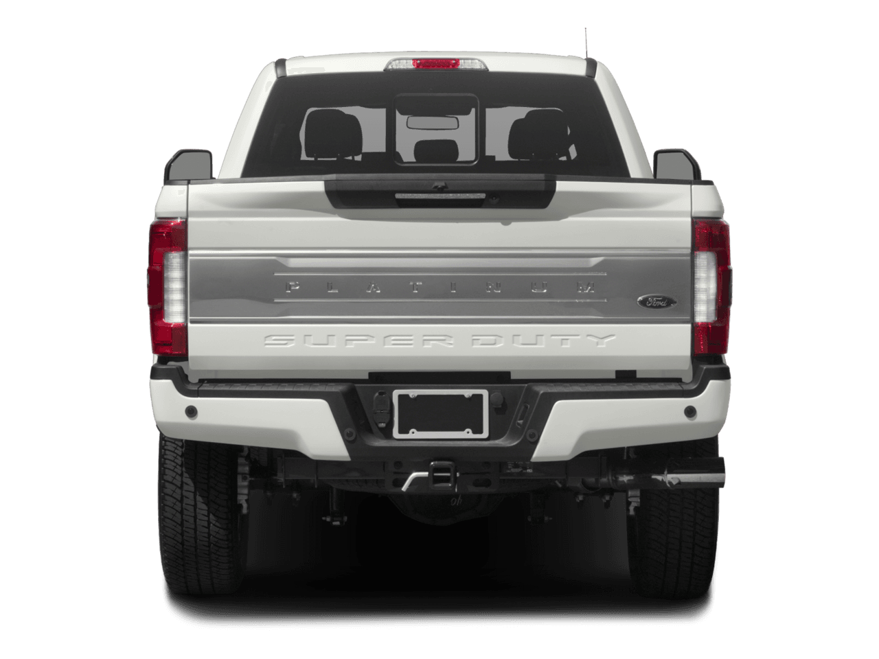 2017 Ford Super Duty F-350 SRW Platinum 4WD Crew Cab 6.75' Box - Rear (full)