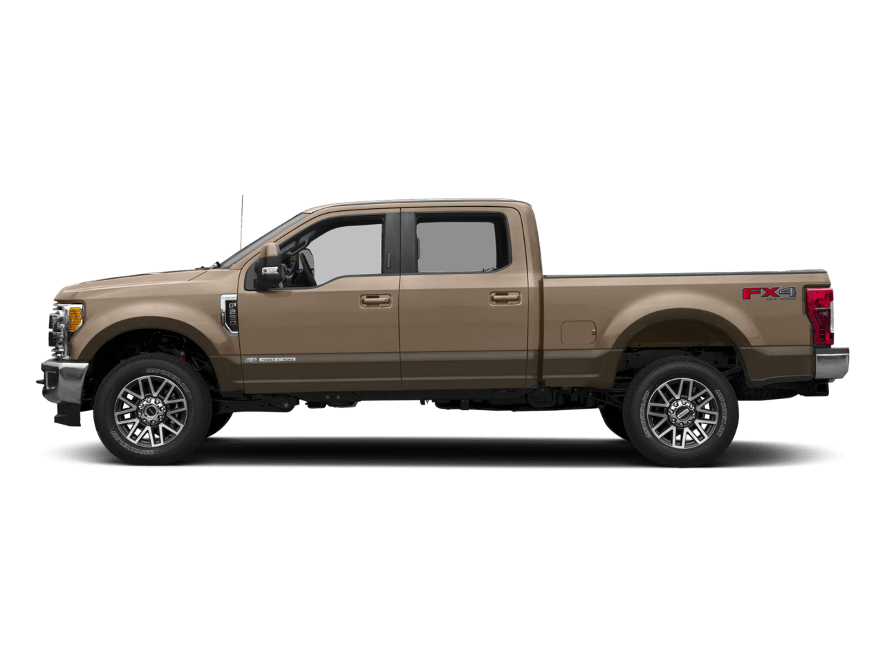 2017 Ford Super Duty F-350 SRW Lariat 4WD Crew Cab 8' Box - Profile, facing to the left