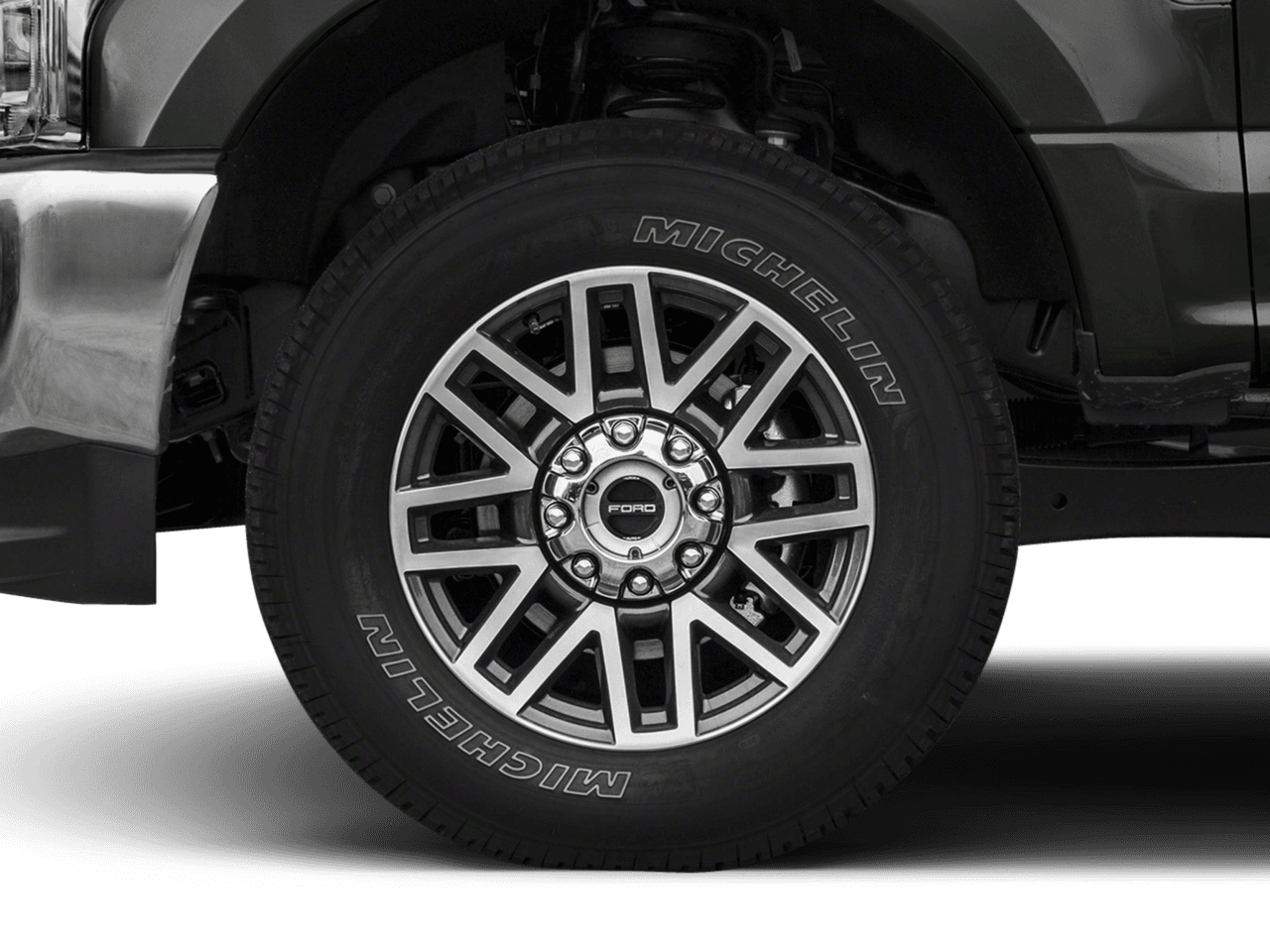 2017 Ford Super Duty F-350 SRW Lariat 4WD Crew Cab 8' Box - Interior Wheel