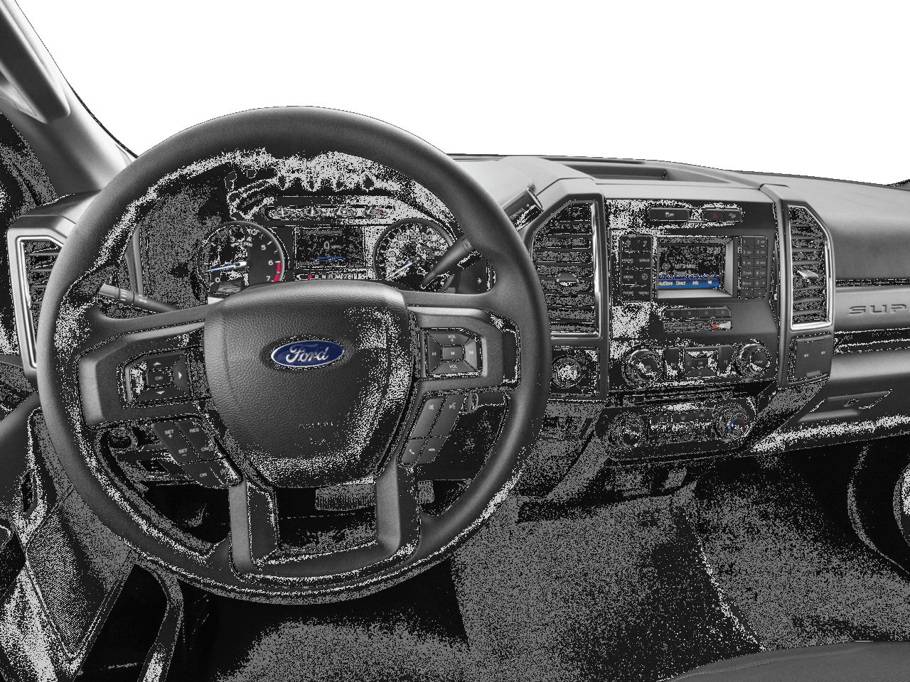 2017 Ford Super Duty F-350 SRW XLT 4WD Reg Cab 8' Box - Interior Drivers Dash