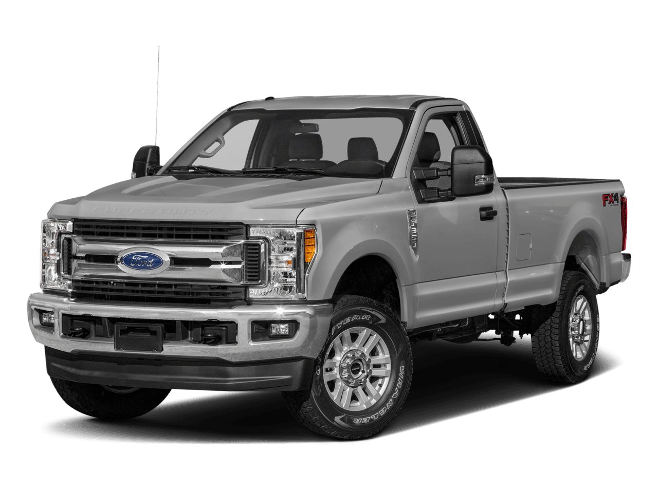 2017 Ford Super Duty F-350 SRW XLT 4WD Reg Cab 8' Box - Front 3/4, facing to the left