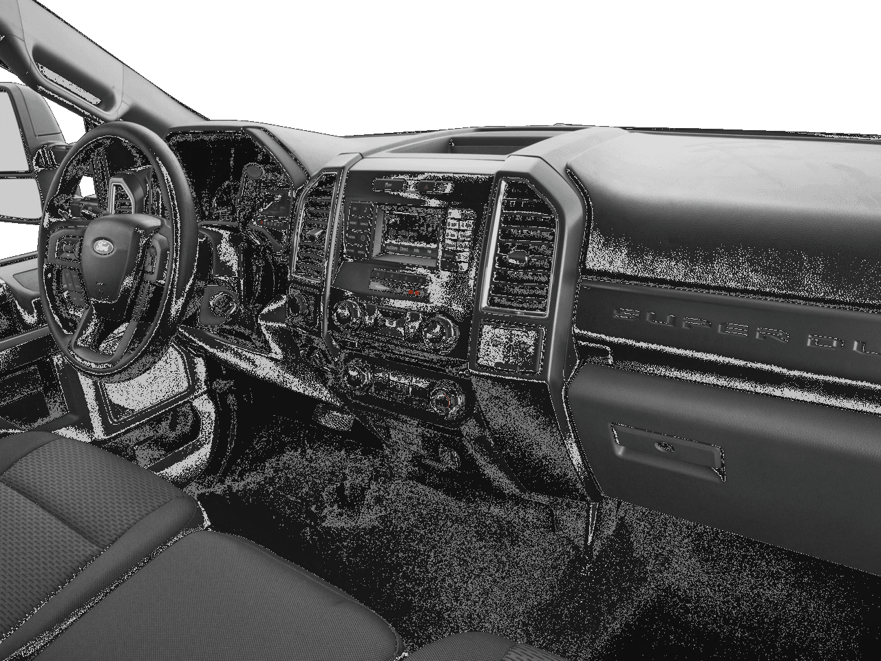 2017 Ford Super Duty F-350 SRW XLT 4WD Reg Cab 8' Box - Interior Passenger Dash