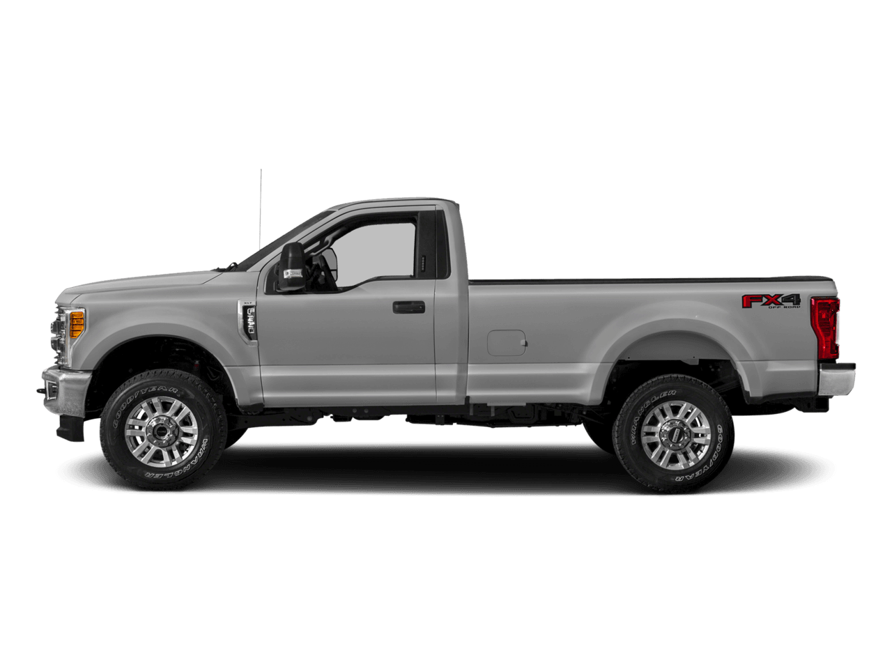 2017 Ford Super Duty F-350 SRW XLT 4WD Reg Cab 8' Box - Profile, facing to the left