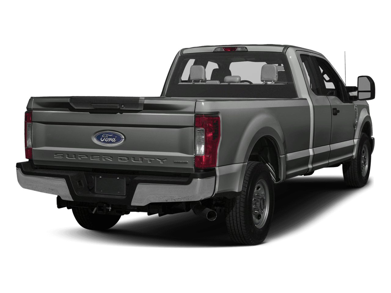 2017 Ford Super Duty F-350 SRW XL 2WD SuperCab 6.75' Box - Rear 3/4, facing to the right