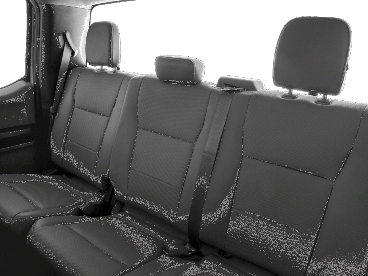 2017 Ford Super Duty F-350 SRW XL 2WD SuperCab 6.75' Box - Interior Rear seats