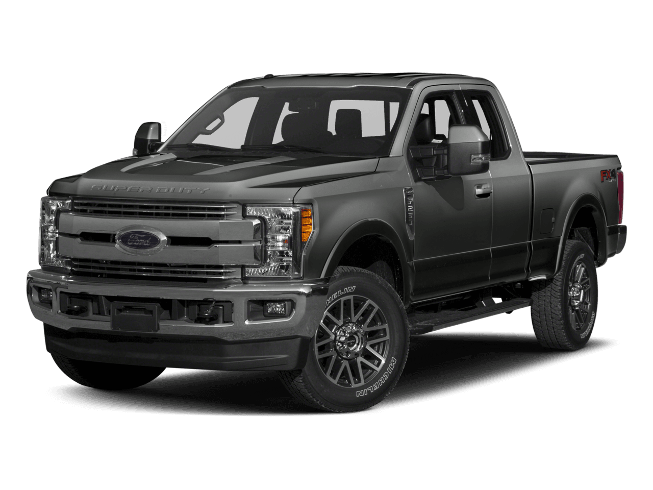 2017 Ford Super Duty F-350 SRW Lariat 2WD SuperCab 8' Box - Front 3/4, facing to the left