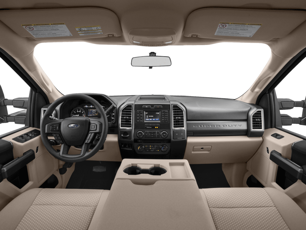2017 Ford Super Duty F-350 SRW XLT 4WD SuperCab 8' Box - Interior Full Dash Basic