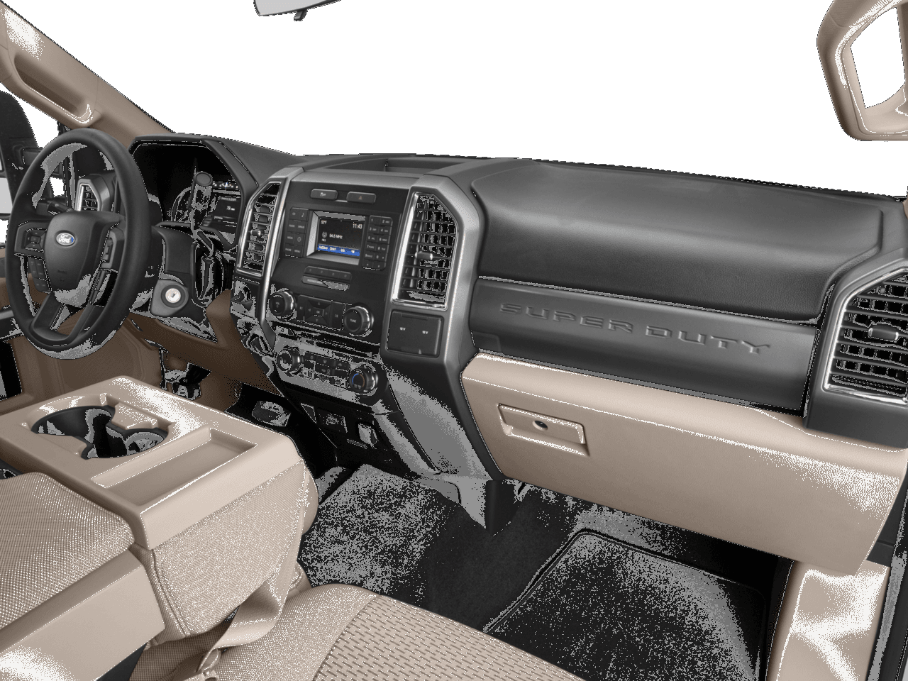 2017 Ford Super Duty F-350 SRW XLT 4WD SuperCab 8' Box - Interior Passenger Dash