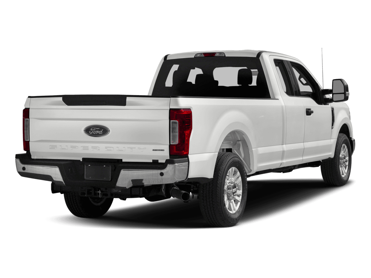 2017 Ford Super Duty F-350 SRW XLT 4WD SuperCab 8' Box - Rear 3/4, facing to the right