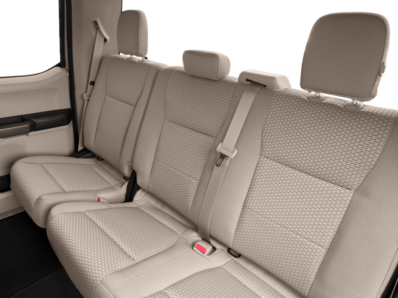 2017 Ford Super Duty F-350 SRW XLT 4WD SuperCab 8' Box - Interior Rear seats