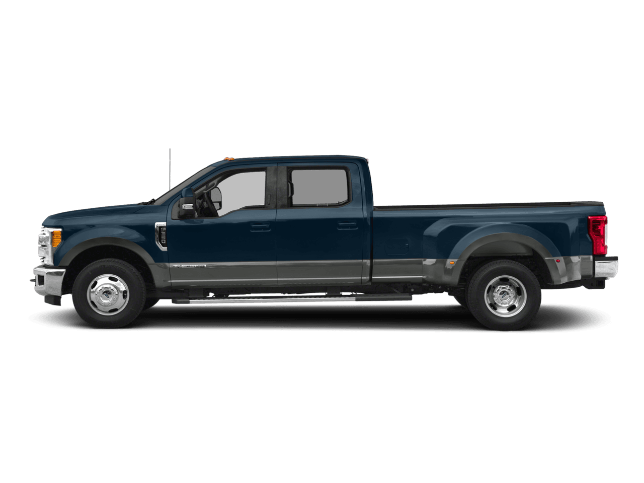 2017 Ford Super Duty F-350 DRW Lariat 2WD Crew Cab 8' Box - Profile, facing to the left