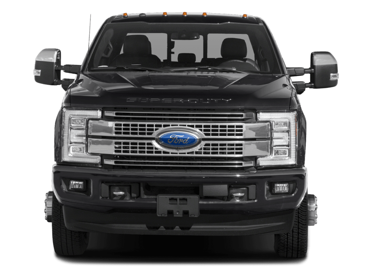 2017 Ford Super Duty F-350 DRW Platinum 4WD Crew Cab 8' Box - Front (full)