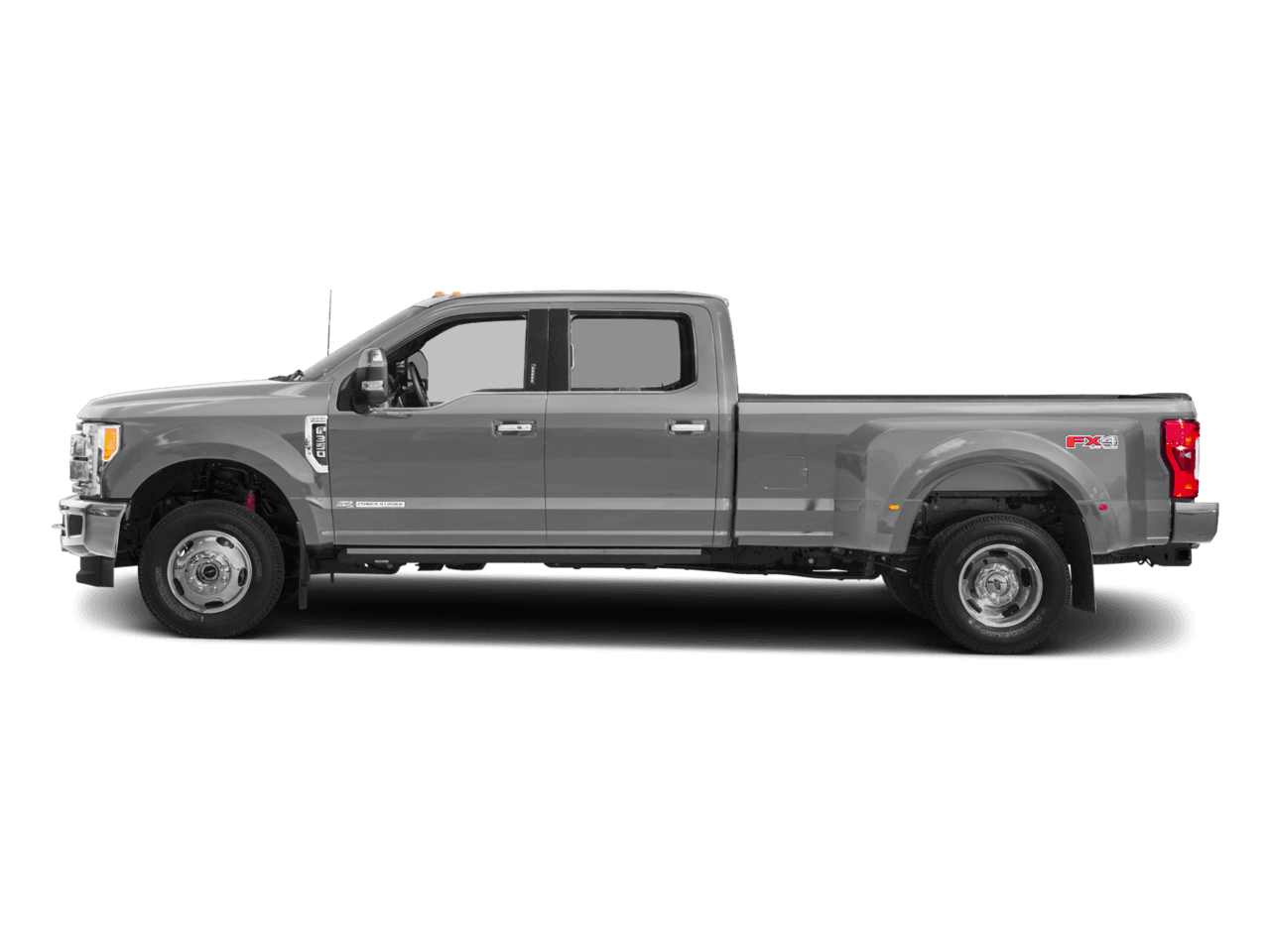2017 Ford Super Duty F-350 DRW Platinum 4WD Crew Cab 8' Box - Profile, facing to the left
