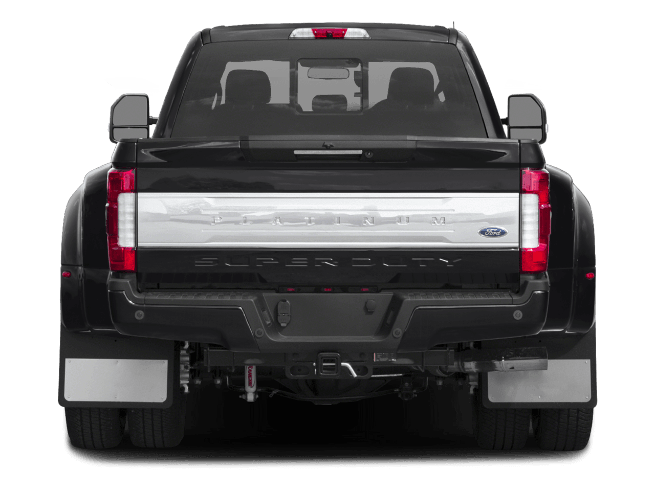 2017 Ford Super Duty F-350 DRW Platinum 4WD Crew Cab 8' Box - Rear (full)