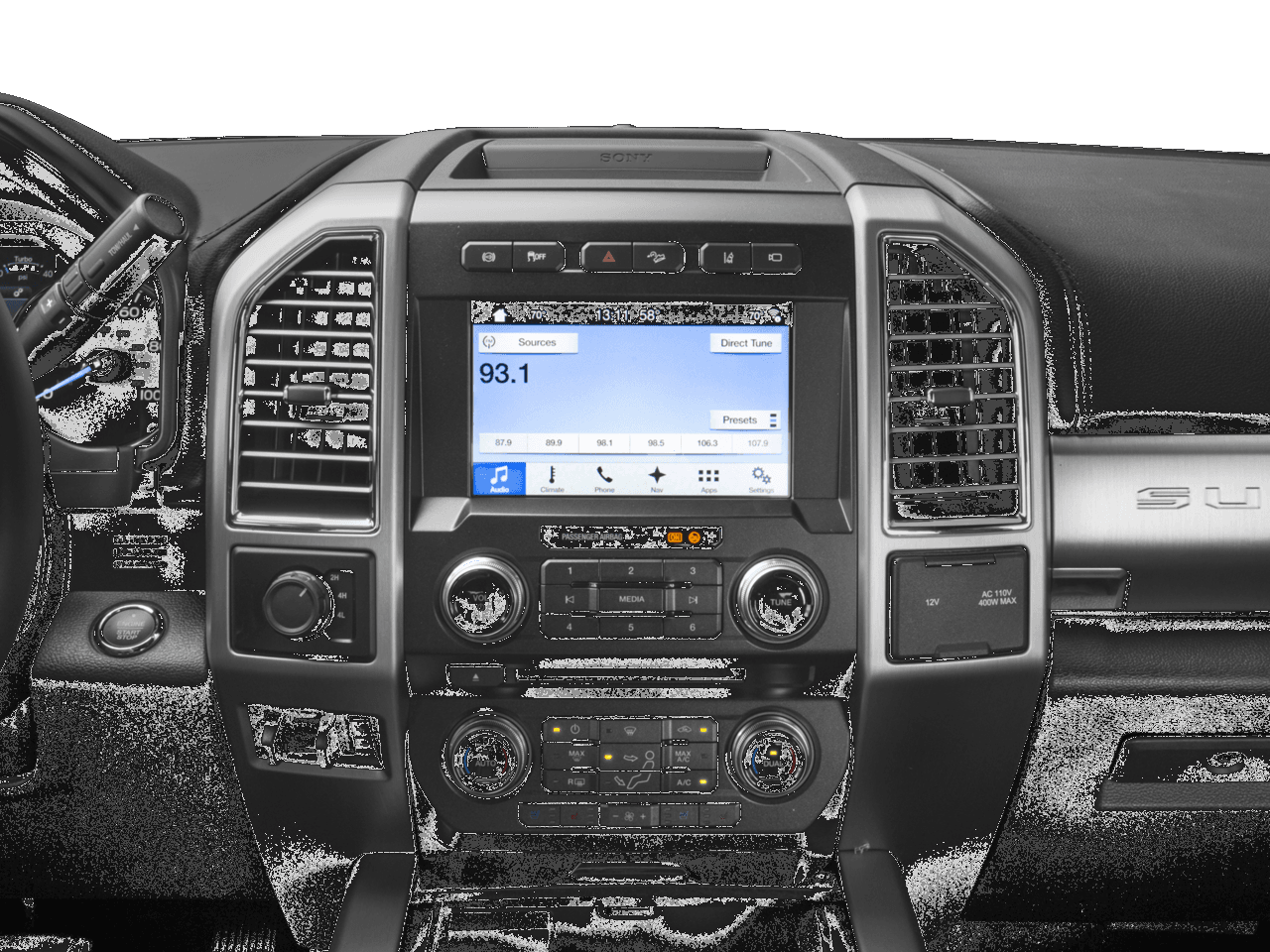 2017 Ford Super Duty F-350 DRW Platinum 4WD Crew Cab 8' Box - Interior Stereo System