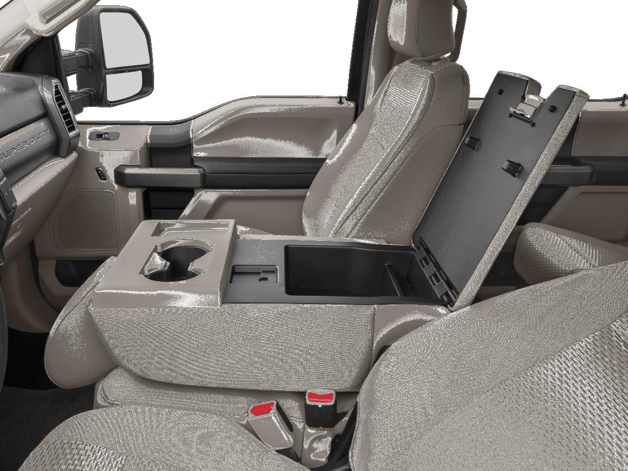 2017 Ford Super Duty F-350 DRW XLT 2WD Crew Cab 8' Box - Interior Center Storage Console