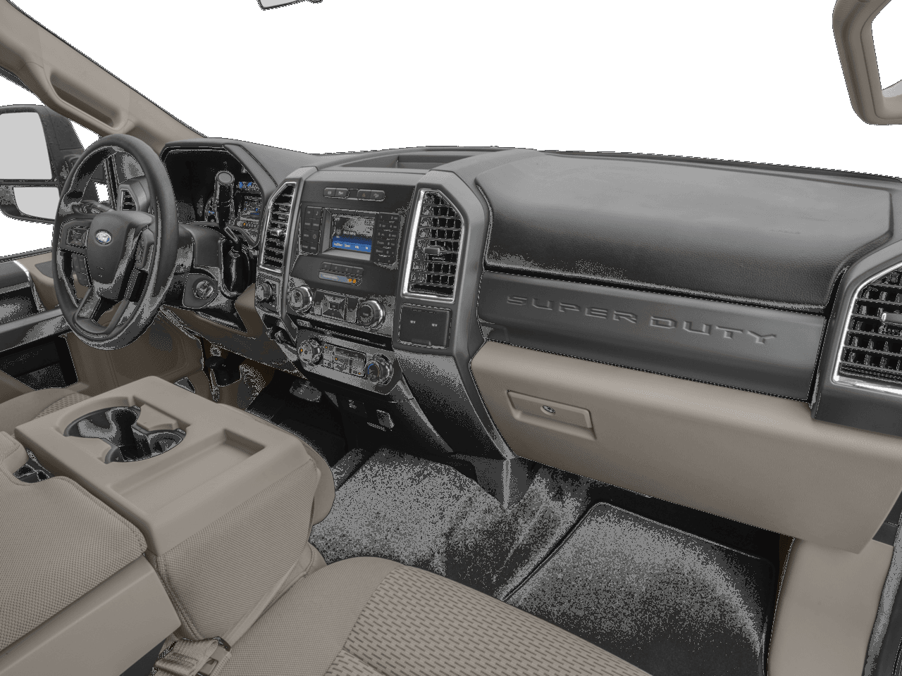 2017 Ford Super Duty F-350 DRW XLT 2WD Crew Cab 8' Box - Interior Passenger Dash