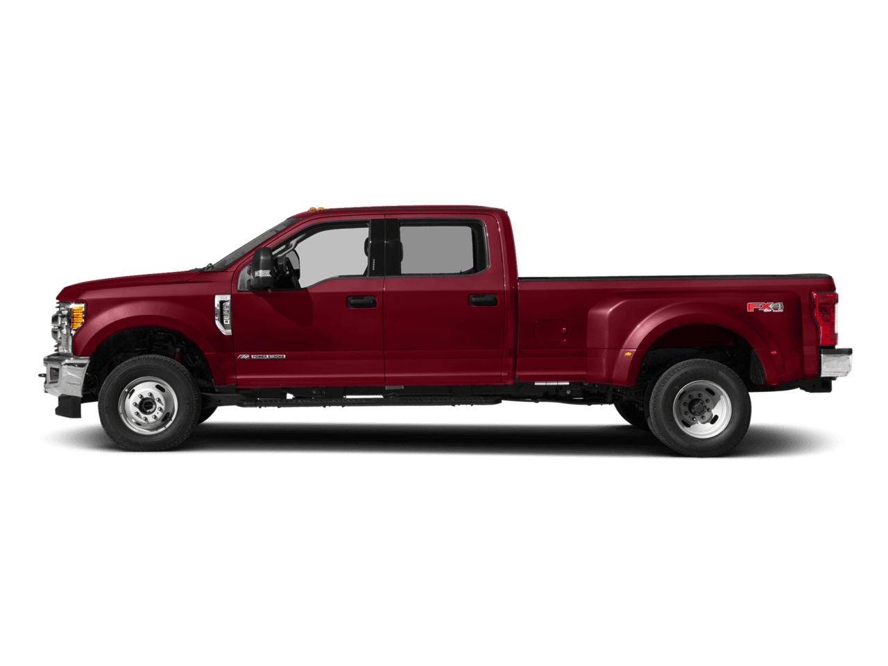 2017 Ford Super Duty F-350 DRW XLT 2WD Crew Cab 8' Box - Profile, facing to the left