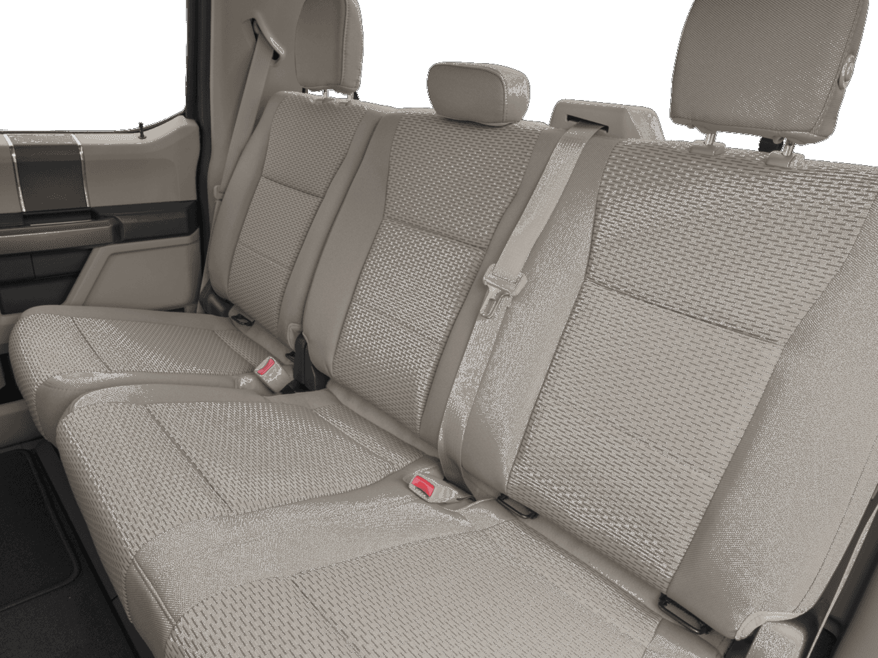 2017 Ford Super Duty F-350 DRW XLT 2WD Crew Cab 8' Box - Interior Rear seats