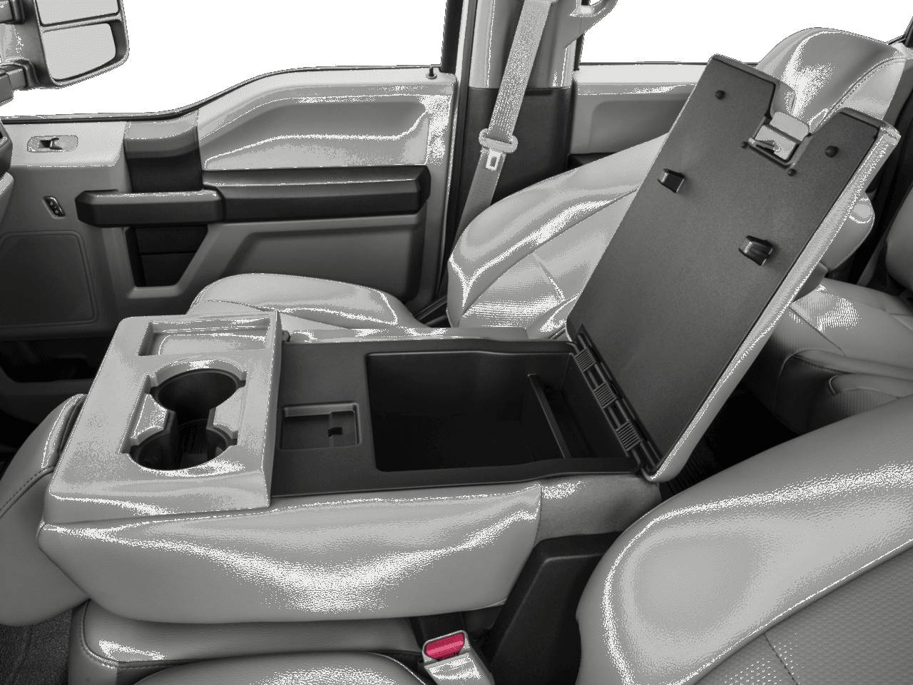 2017 Ford Super Duty F-350 DRW XL 2WD Crew Cab 8' Box - Interior Center Storage Console