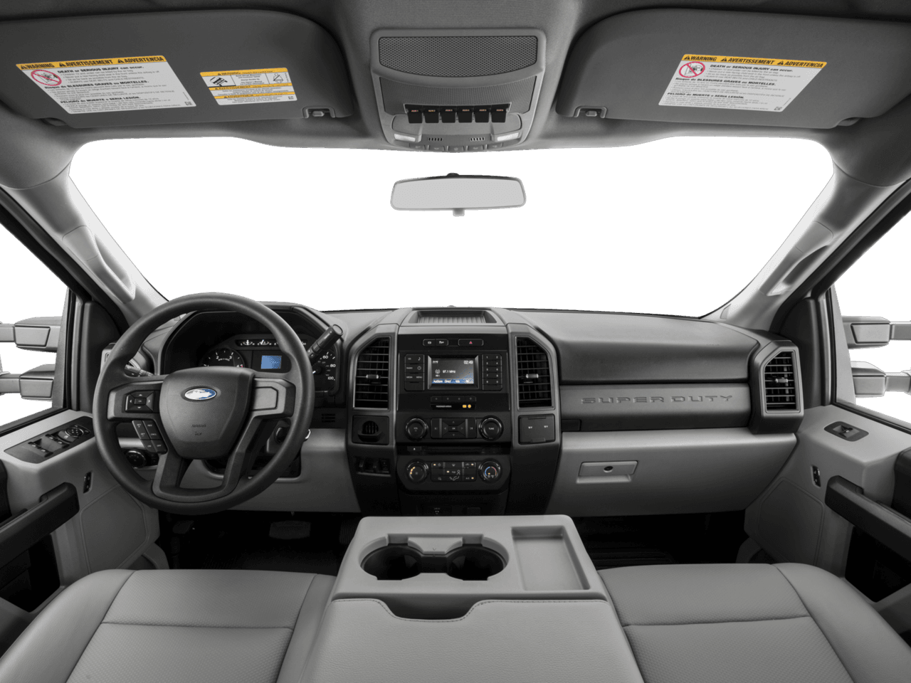 2017 Ford Super Duty F-350 DRW XL 2WD Crew Cab 8' Box - Interior Full Dash Basic